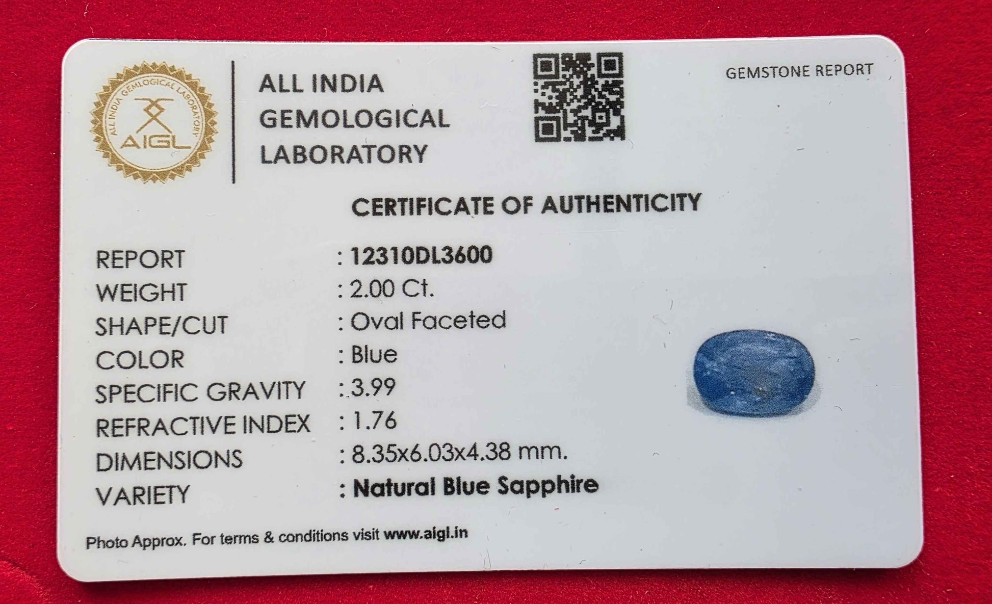 Blue Sapphire (Neelam) – Powerful Saturn Gemstone for Career Growth & Protection | Lab Certified | Natural | 100% Original