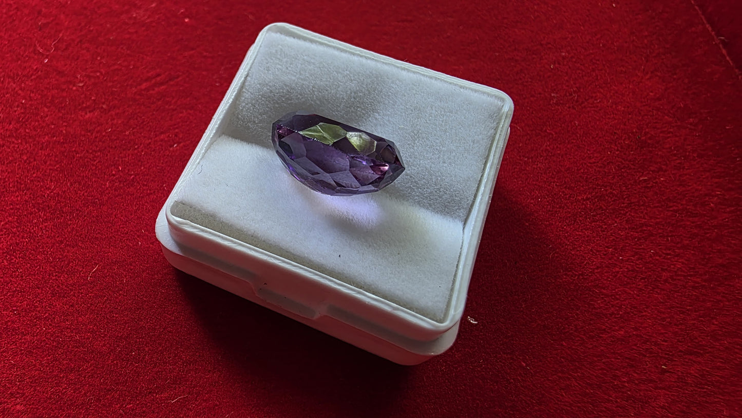 Amethyst (Jamunia) – Powerful Protection, Peace & Spiritual Energy Stone | Lab Certified | Natural | 100% Original