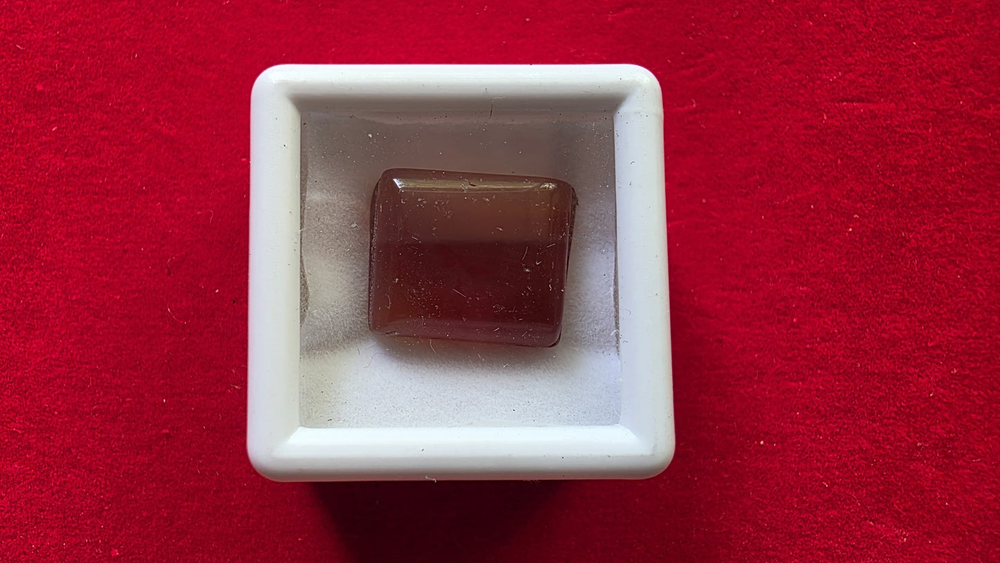Red Hakik (Red Agate) – Powerful Protection, Courage & Strength Stone | Lab Certified | Natural | 100% Original