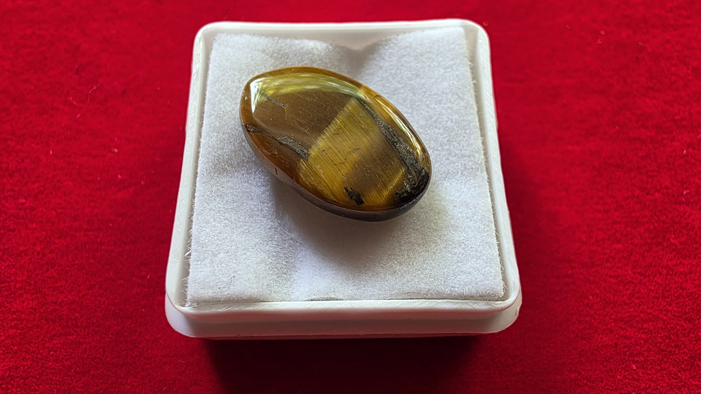 Tiger’s Eye Stone – Powerful Protection, Confidence & Wealth Crystal | Certified | Natural | 100% Original