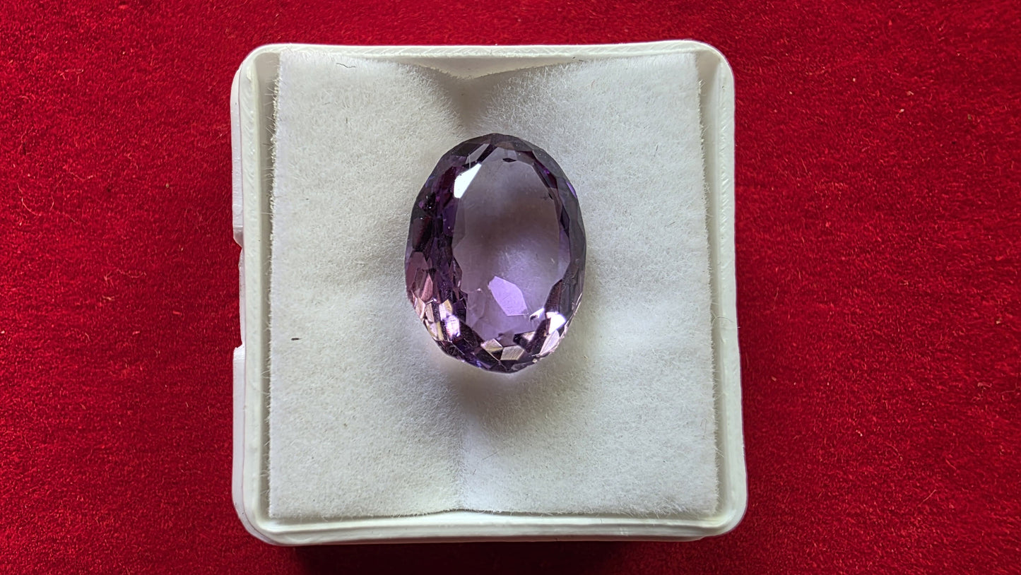 Amethyst (Jamunia) – Powerful Protection, Peace & Spiritual Energy Stone | Lab Certified | Natural | 100% Original