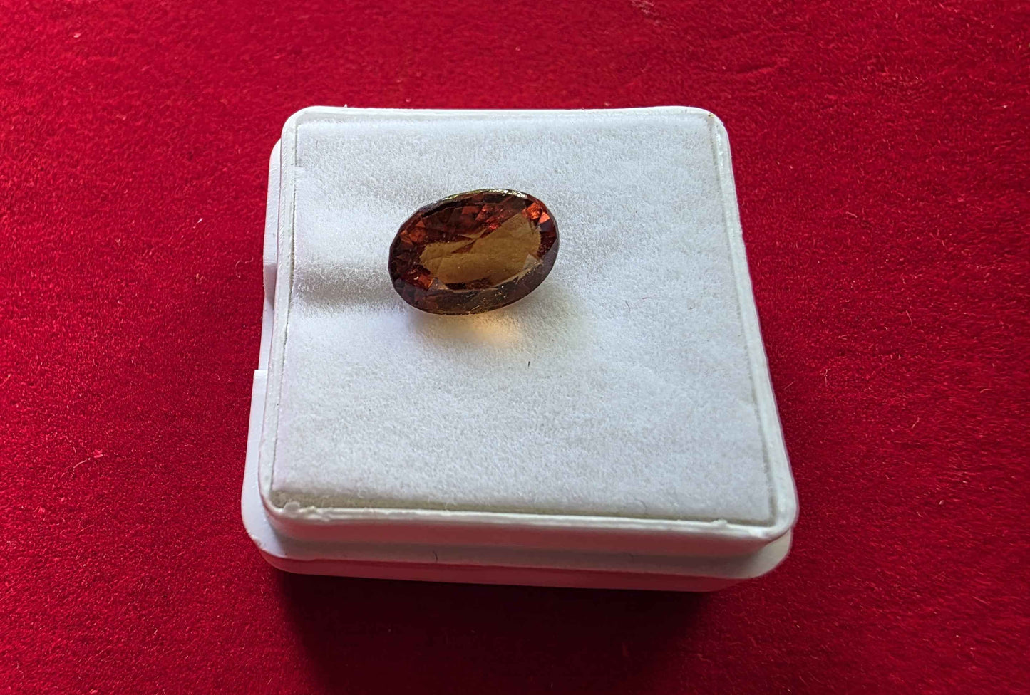 Hessonite (Gomed) – Powerful Rahu Gemstone for Success, Stability & Protection | Lab Certified | Natural | 100% Original