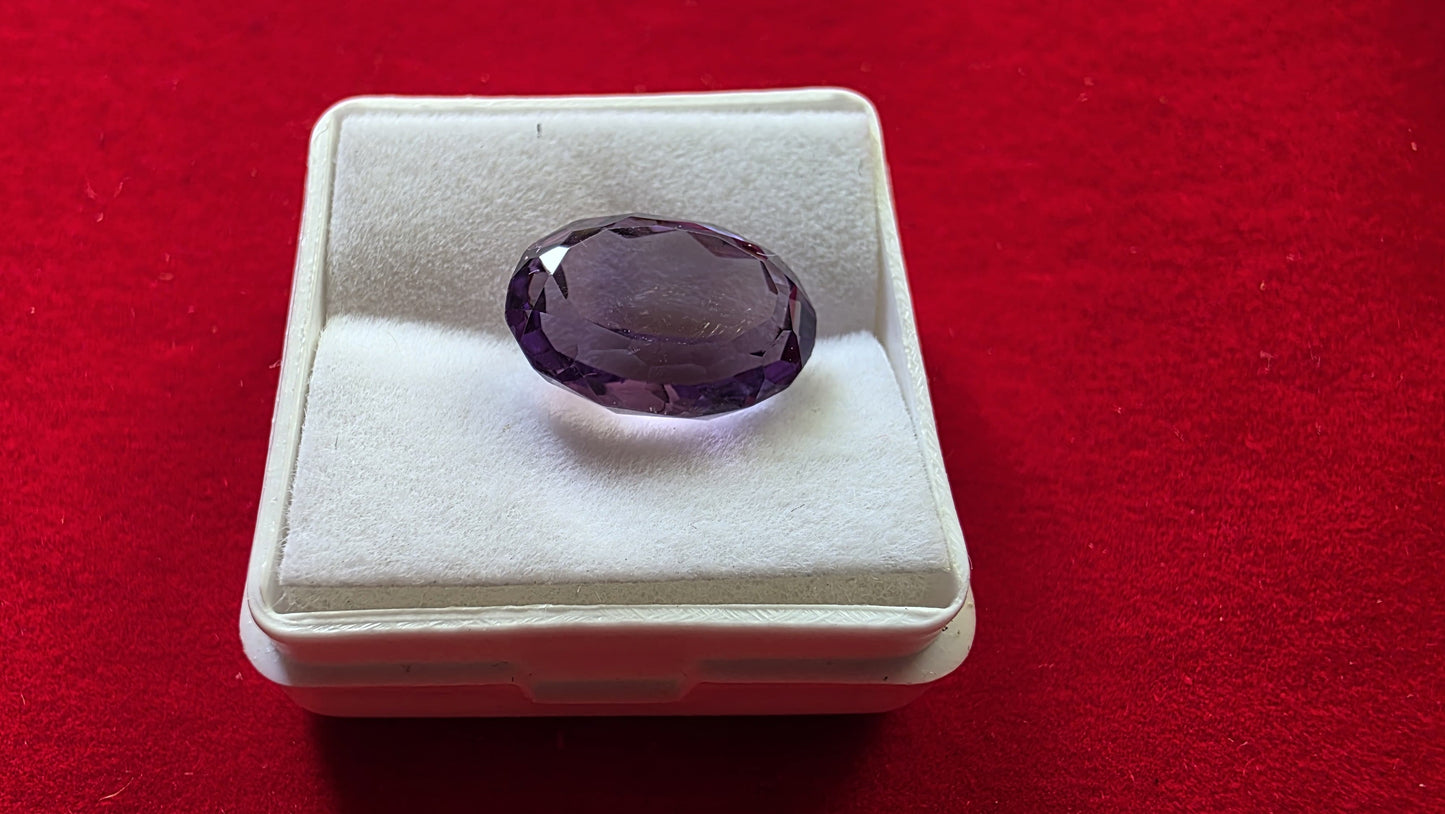 Amethyst (Jamunia) – Powerful Protection, Peace & Spiritual Energy Stone | Lab Certified | Natural | 100% Original