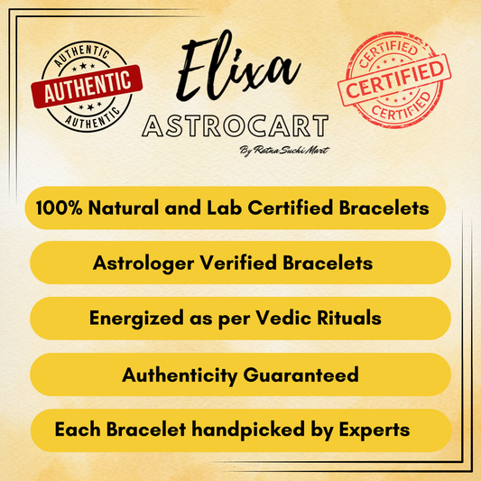 Lapis Lazuli Bracelet [Certified | Abhimantrit - Energized | 100% Original and Natural]