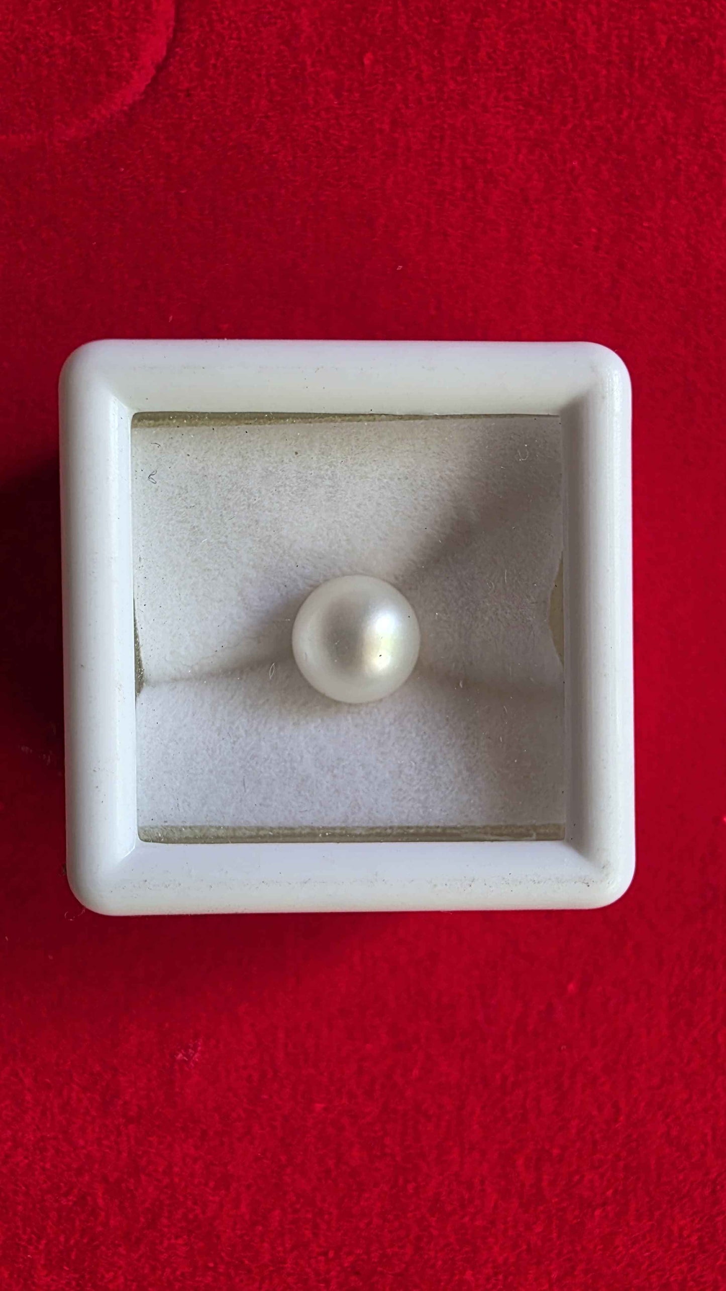White Pearl Stone (Moti) – Powerful Moon Gemstone for Peace, Emotional Balance & Happiness | Lab Certified | Natural | 100% Original