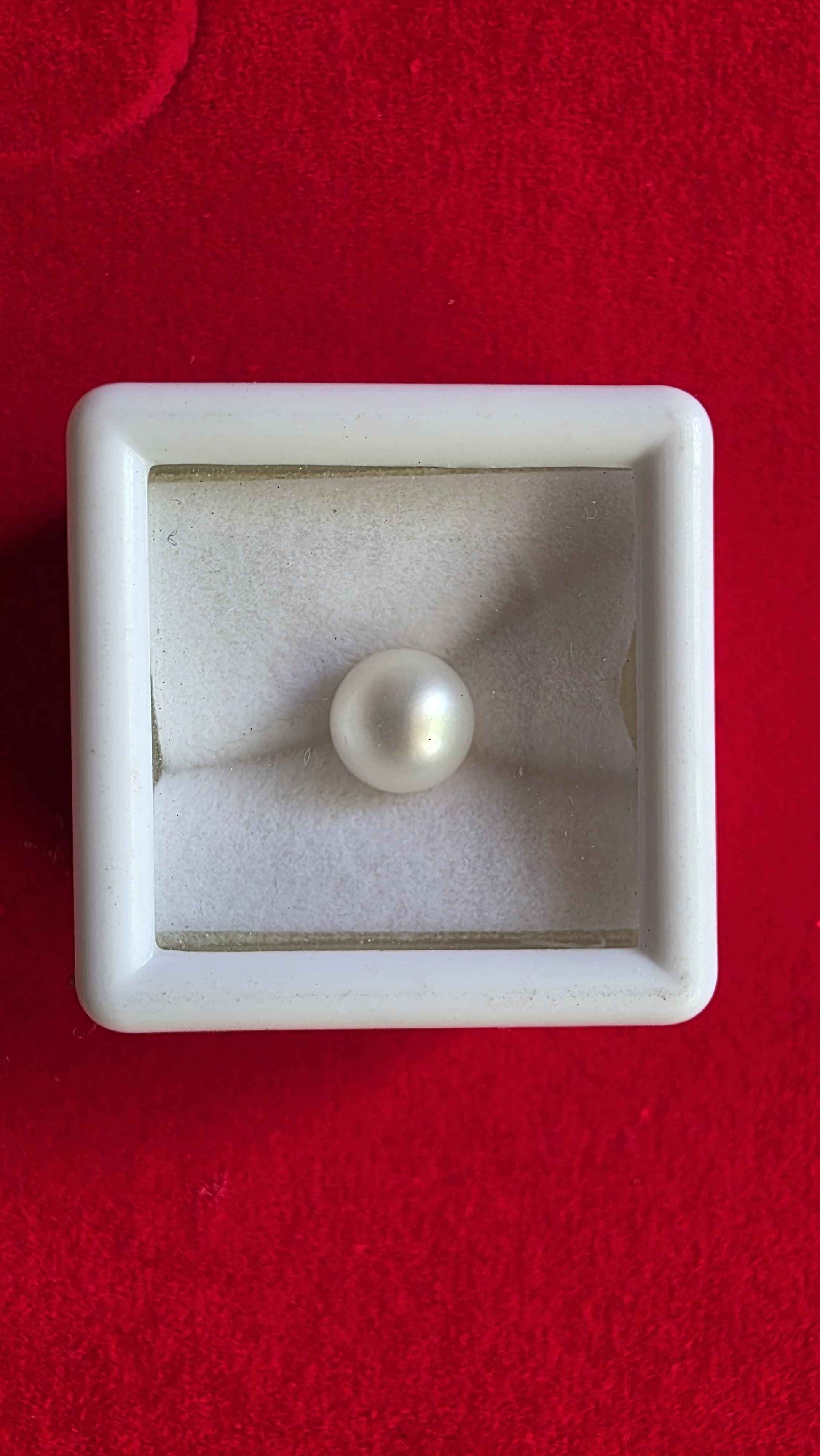 White Pearl Stone (Moti) – Powerful Moon Gemstone for Peace, Emotional Balance & Happiness | Lab Certified | Natural | 100% Original